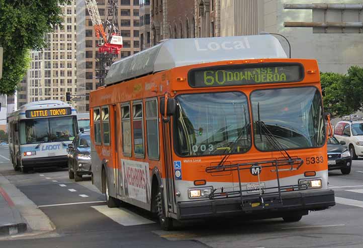 LA Metro Local New Flyer C40LF 5333